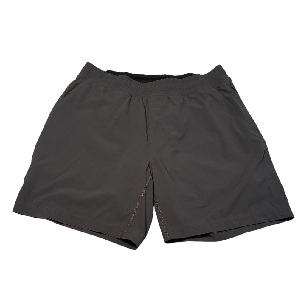 Rhone Mako Shorts Mens Medium Dark Gray Charcoal Athletic Gym Training Running